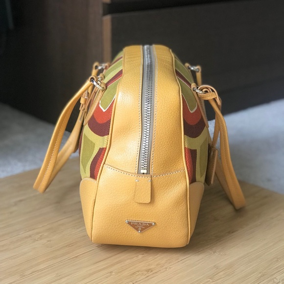 Prada Canapa Soho St. Bowler Bag - Picture 3 of 8